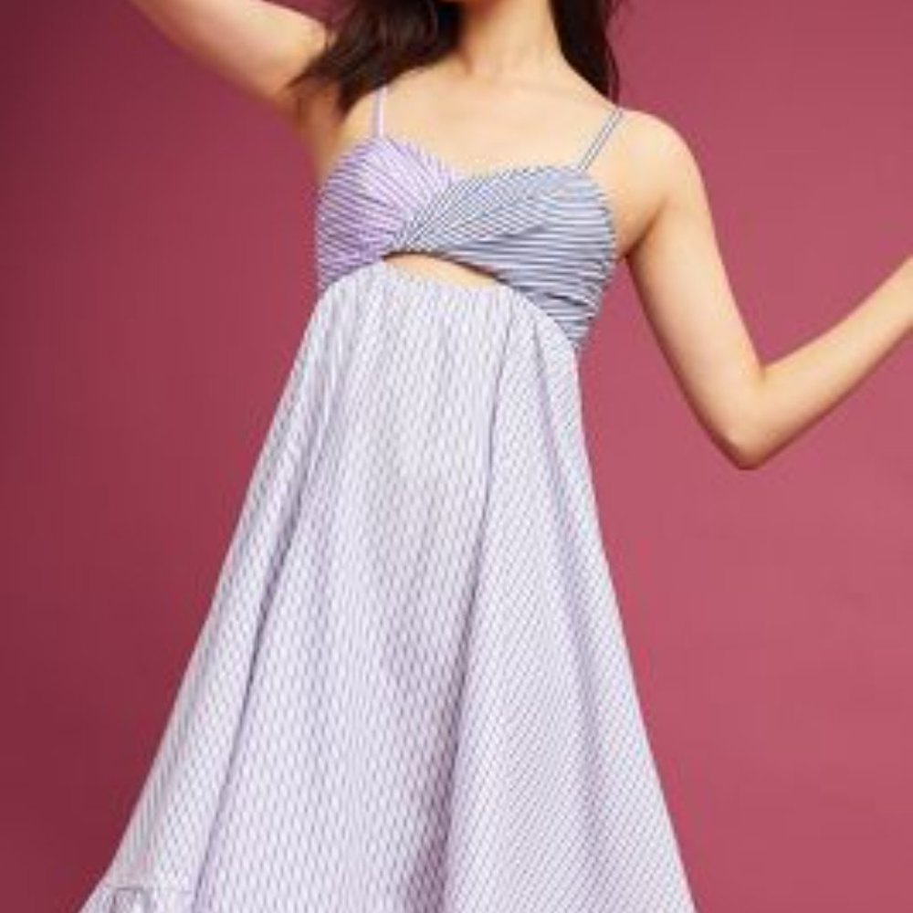 Anthropologie Blake Yarn-Dyed Dress